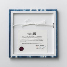 画像をギャラリービューアに読み込む, モザイクアートパネル +藍染めぼかし ＊ご注文後1〜2週間で納品予定
