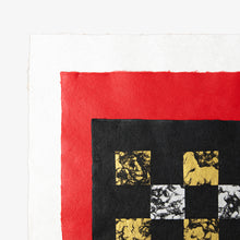 画像をギャラリービューアに読み込む, 金銀漉き込み紙 市松ななめ ＊在庫限り（20%OFF）
