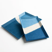 画像をギャラリービューアに読み込む, 藍染め ペン皿（中）
