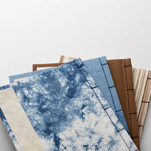 画像をギャラリービューアに読み込む, 藍染め 和帳 ぼかし
