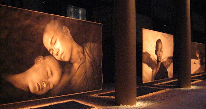 グレゴリー・コルベール氏　写真作品印刷用和紙